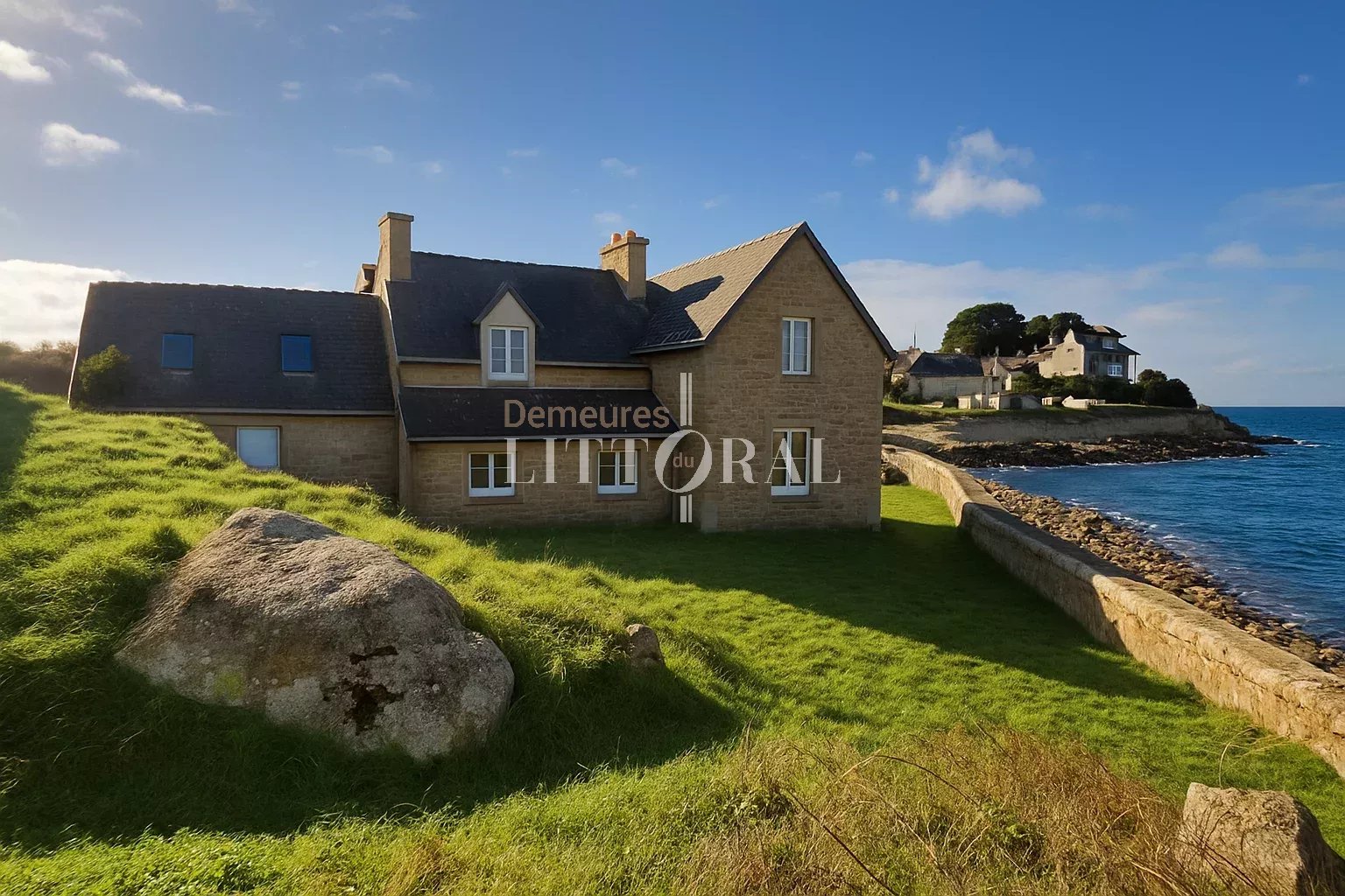 Maison vue mer en Bretagne